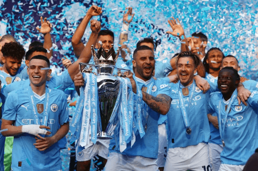 Manchester Win 4TH Straight Premier League Title