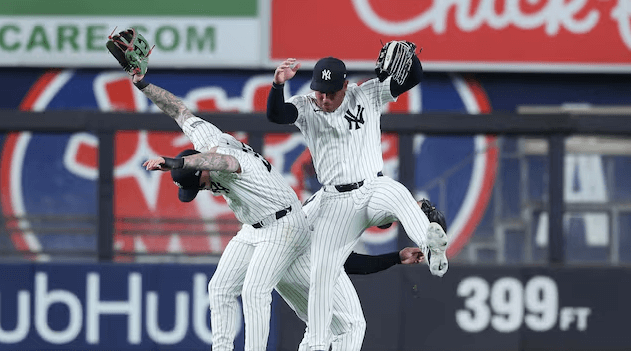 Yankees defeat Astros in first game of the series