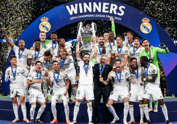 Real Madrid Beats Dortmund to win the Champions League